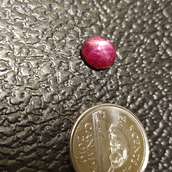 Red Sapphire Cabochon #65 - Picture 2 of 4